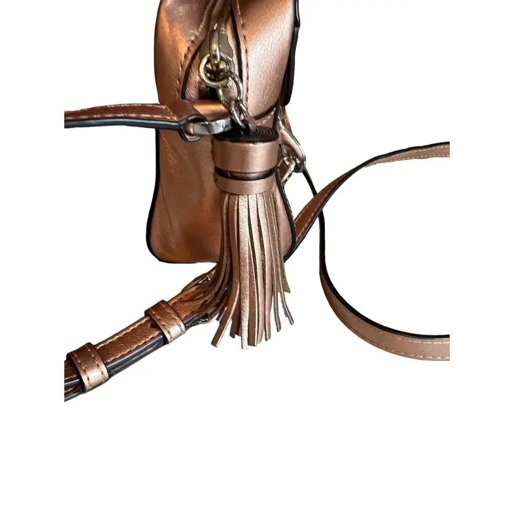 Rebecca Minkoff MAB Camera Bag Metallic Rose Gold